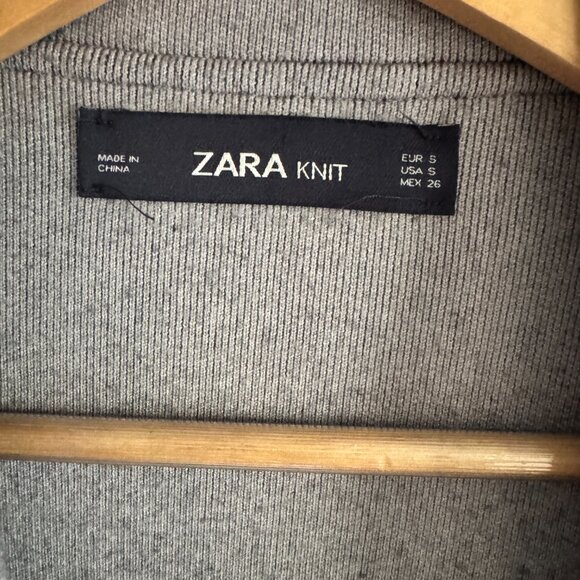 ✨ZARA Knit Cardigan Coat | S (fits S-M) - Picture 3 of 3